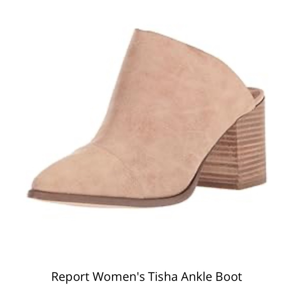Report Tisha Women's Tan Mules Size 11